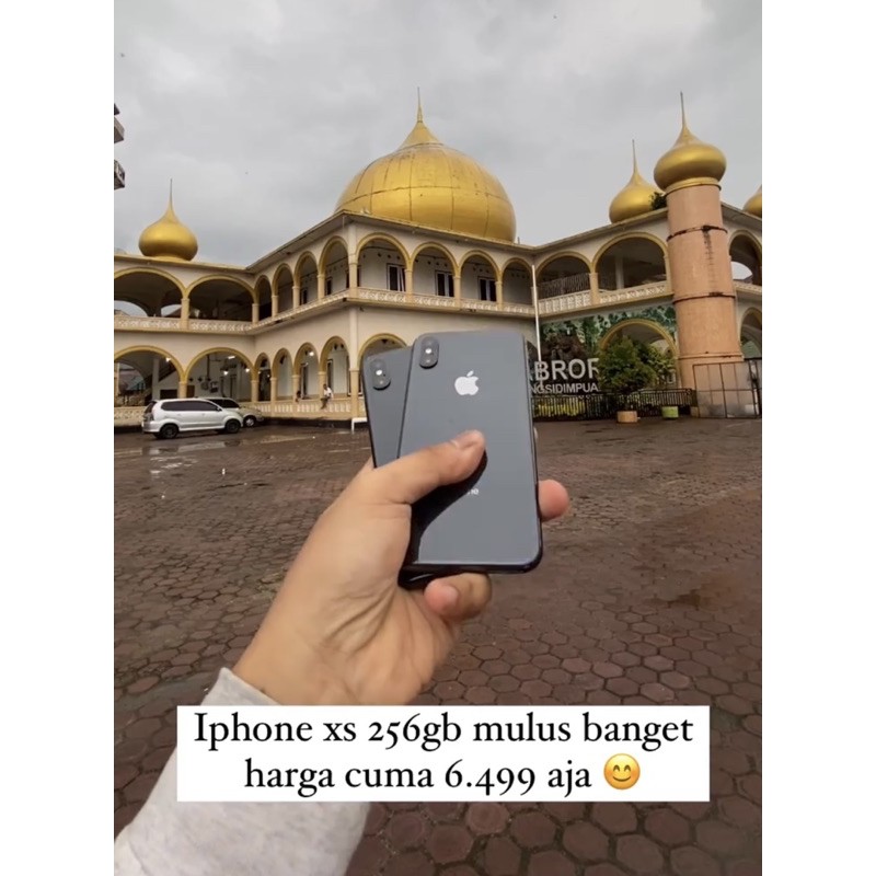 iPhone XS 256gb like new garansi