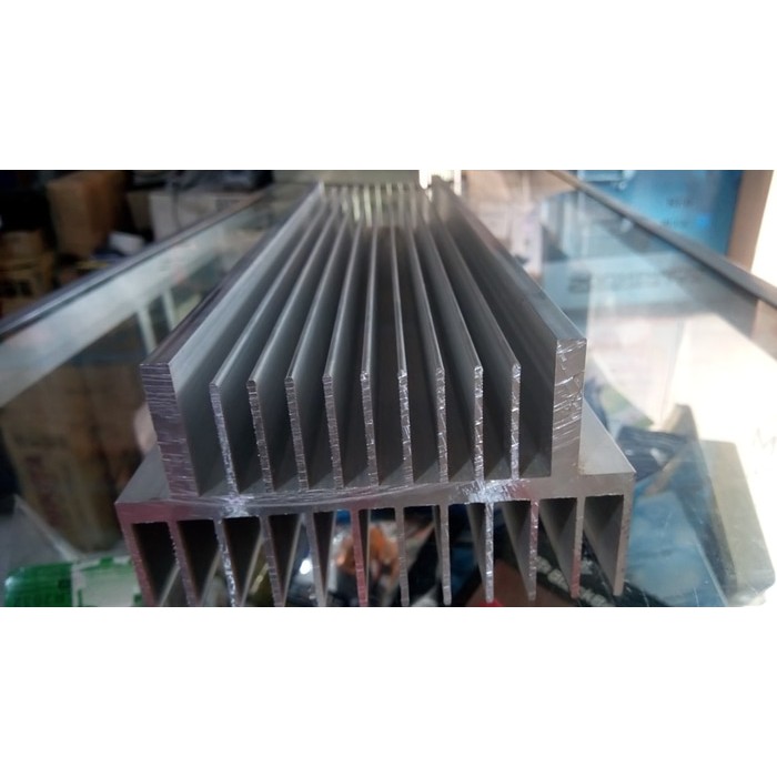 HEATSINK BALOK 35CM SUPER TEBAL, DINGIN builup pendingin