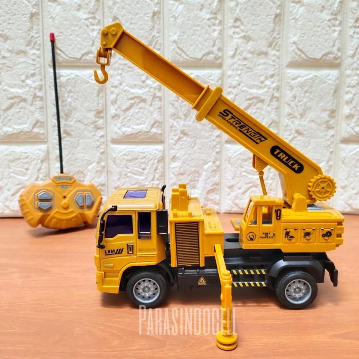 Rc Truk Crane Alat Berat - Mainan Remote Control Anak