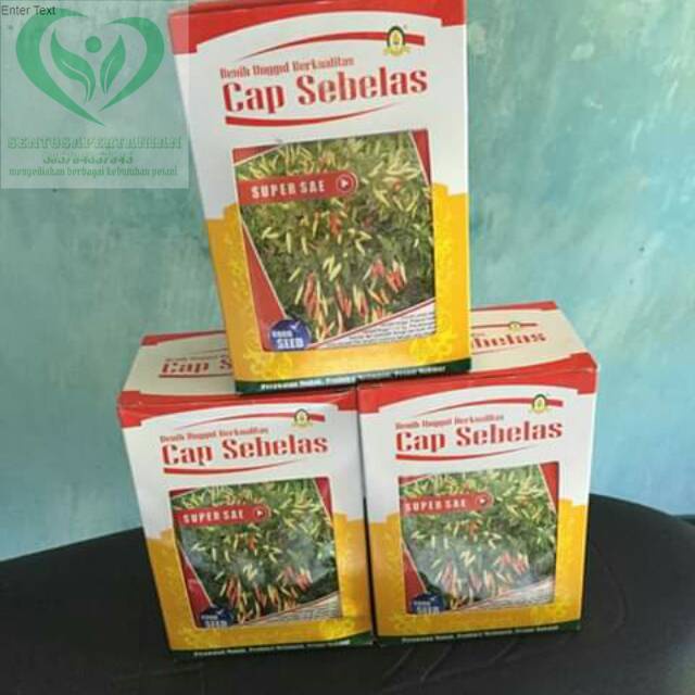benih cabai SUPER SAE 10 gram dari CAP SEBELAS