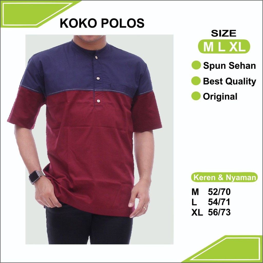 baju koko syubbanul muslimin koko azzahir koko sopal koko pendek