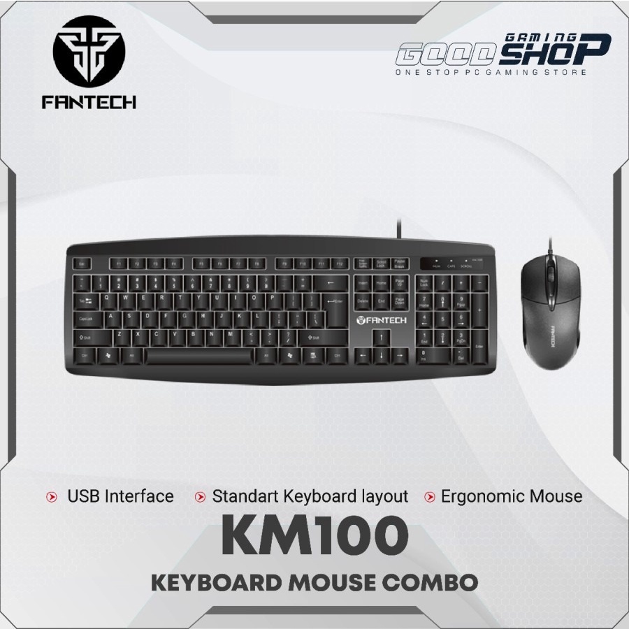 Fantech Keyboard Mouse KM100