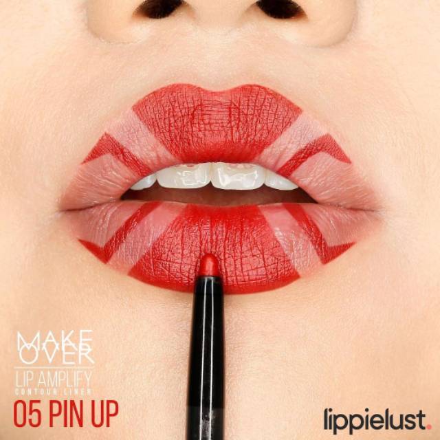 MAKE OVER Lip Amplify Contour Liner