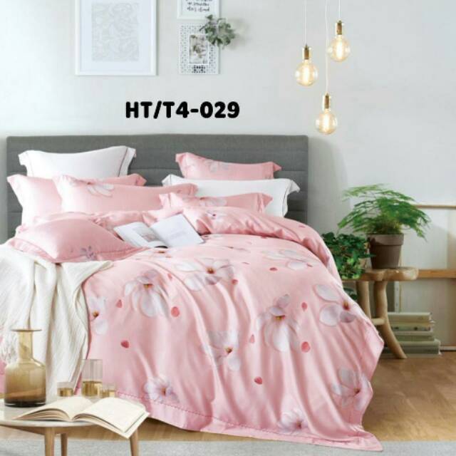 Sprei Set Bed Cover Sutra Organik Tencel