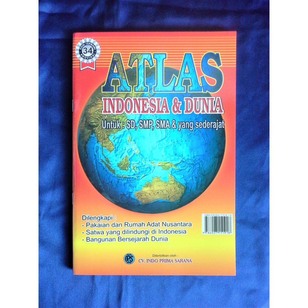 

Atlas Indonesia dan Dunia uk 23 x 15 cm