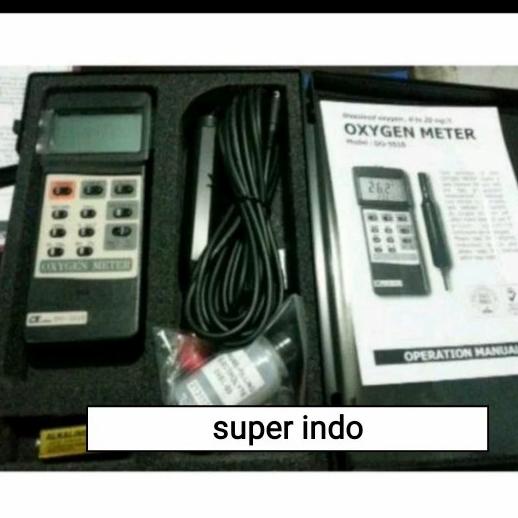 Lutron Do-5510 Dissolved Oxygen Meter Alat Ukur Kadar Oksigen Dalam Ai