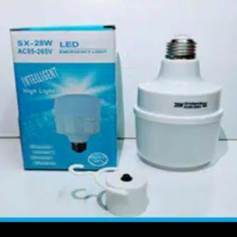 Bohlam Emergency SX-38W Lampu Sentuh 38 W Darurat Disentuh Nyala Lampu Putih White