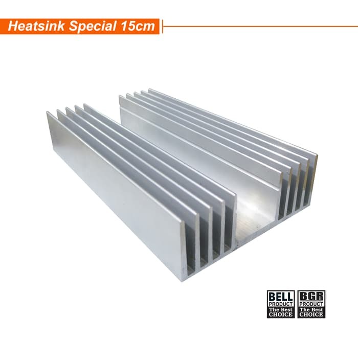 HEATSINK SPECIAL 15 CM PENDINGIN SPECIAL 15CM TEBAL SPESIAL 10 SIRIP HEATSINK SPESIAL ELEKTRONIK