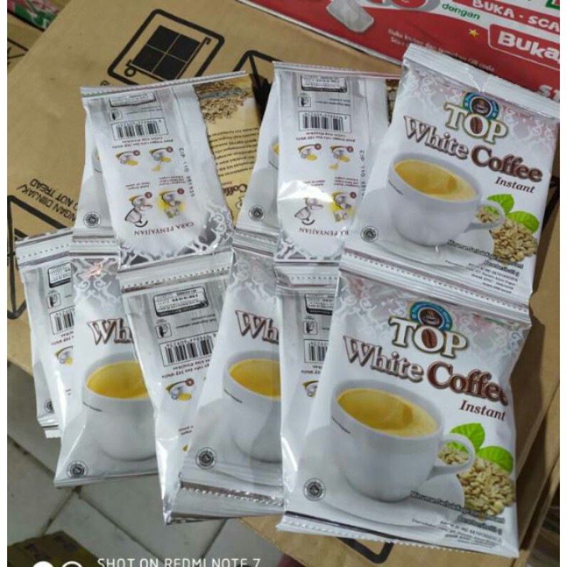 

TOP White coffee renceng 21 gram isi 10 pcs MURAH & ORIGINAL