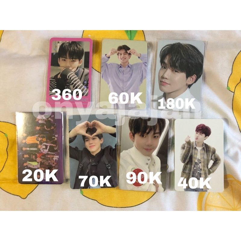 hyunsuk photocard / pc astronot, dll