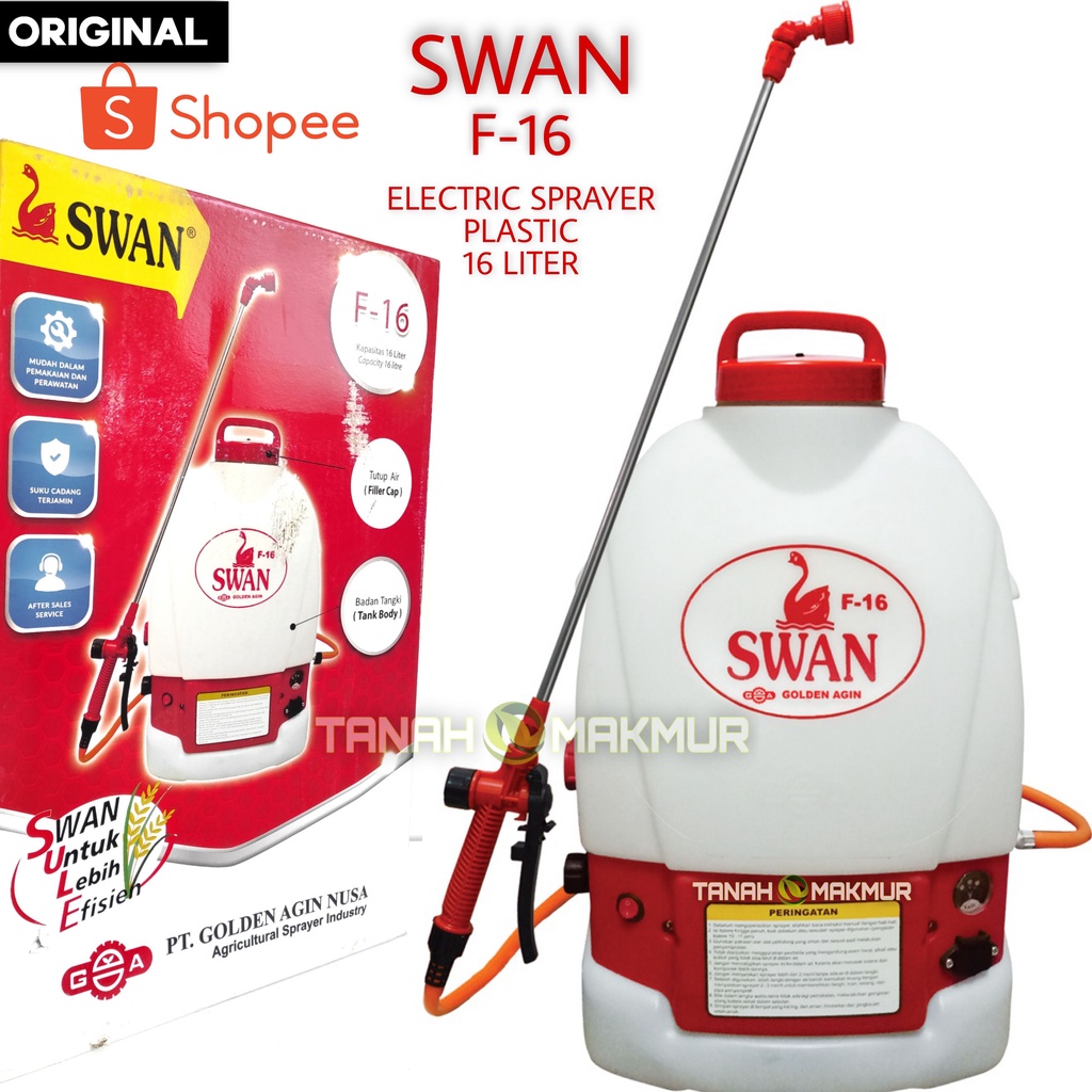 Jual Sprayer Swan Elektrik F F Charge Baterai Electric Sprayer