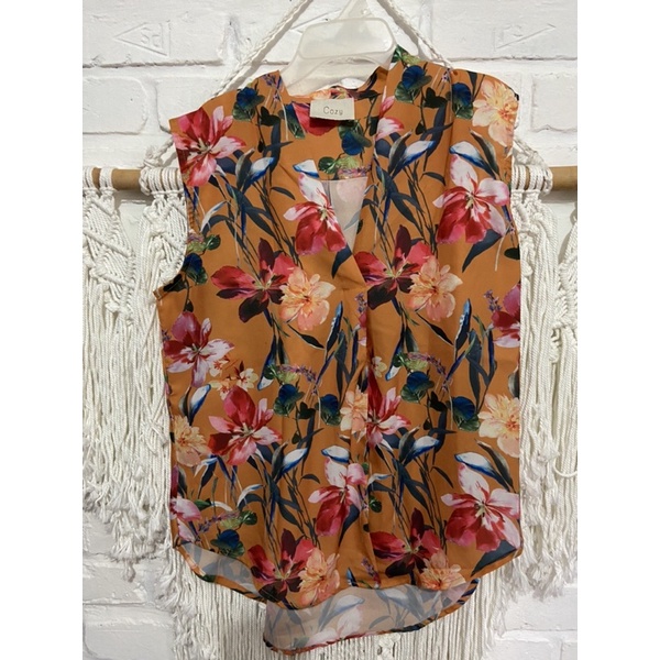 preloved blouse floral