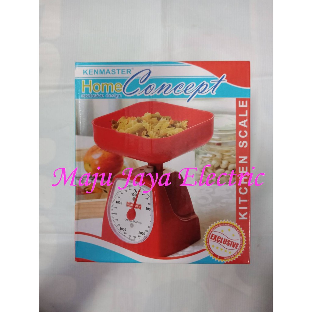 Timbangan Dapur Analog + Wadah Kenmaster Kitchen Scale 5 Kg 5kg