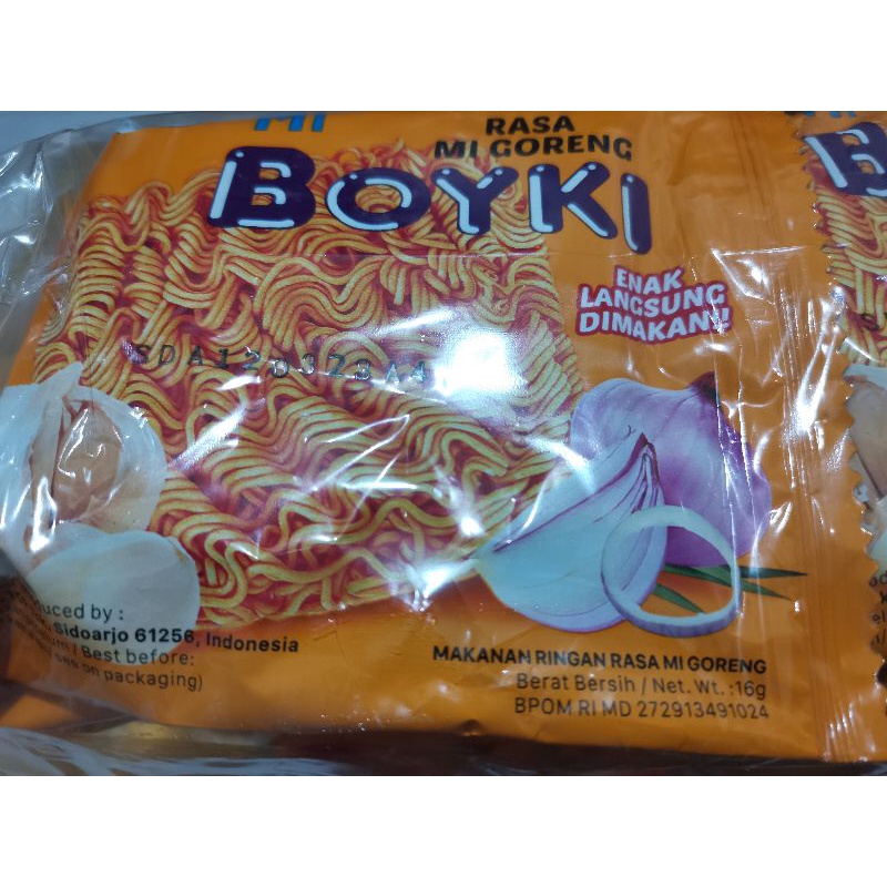 

mie Boyki ukuran besar (1 renceng isi 10)