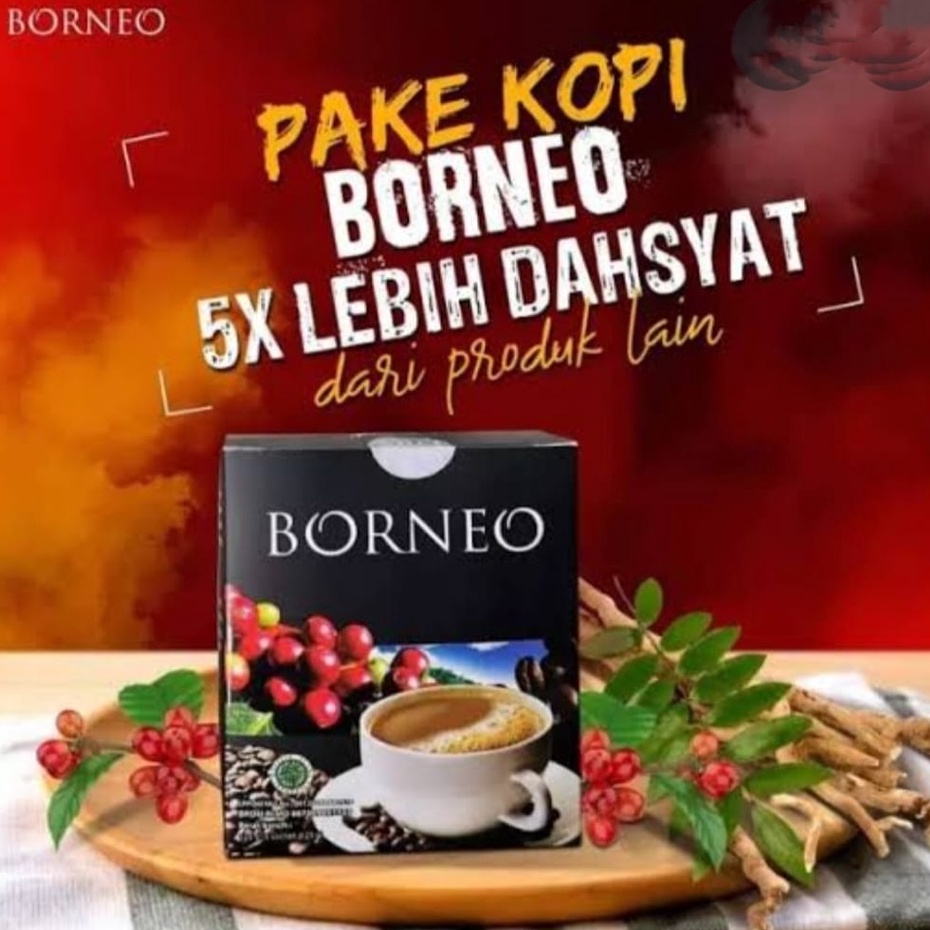 Kopi Borneo Exotica Blend Coffee Penambah Stamina Pria Dewasa-Original