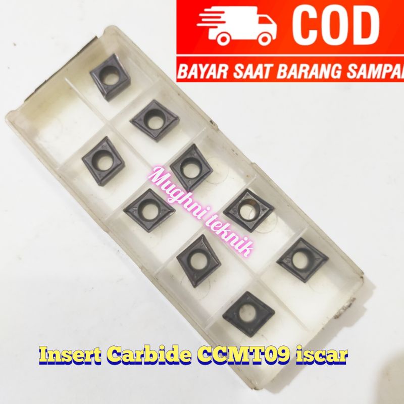 Insert bubut insert carbide mata bubut CCMT09 ISCAR