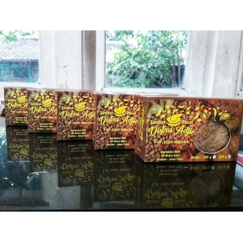 

Distra Adjie bumbu pecel pedas 200 gr