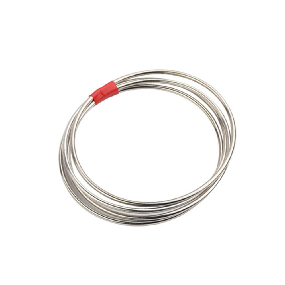 Timekey 4Pcs / Set Mainan Ring Metal Klasik Untuk Properti Sulap B6F3