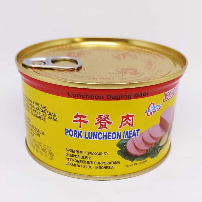 

ds20112s Gulong Pork Luncheon Meat Non Halal 397Gr - Daging Babi Kaleng Xa20X1