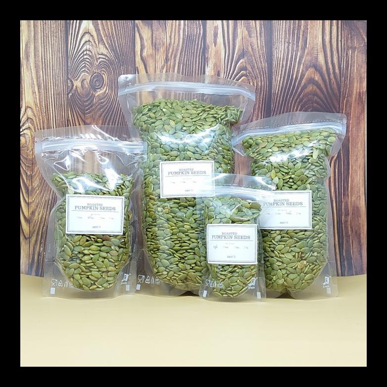 

PROMO! PUMPKIN SEED ROASTED / BIJI LABU PANGGANG 500 G MURAH