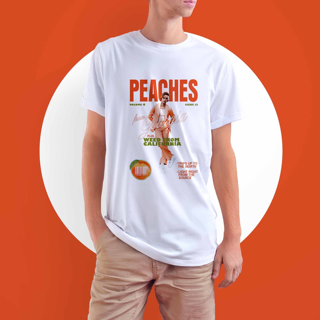 [KAOS DEWASA] Peaches justin bi3ber blibers JB t-shirt best quality premium