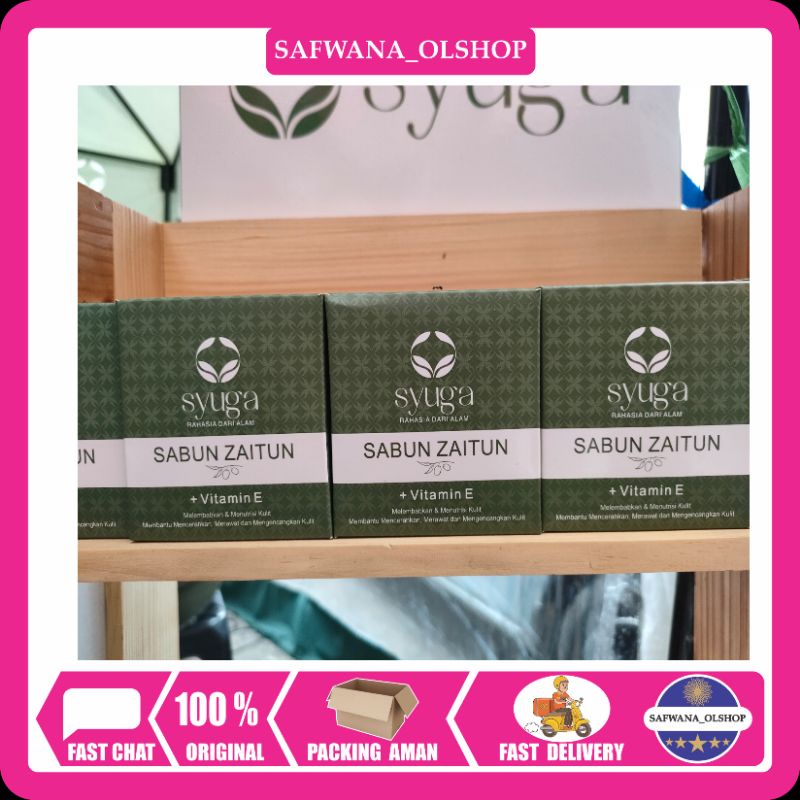 Syuga sabun zaitun 100gr/sabun zaitun syuga