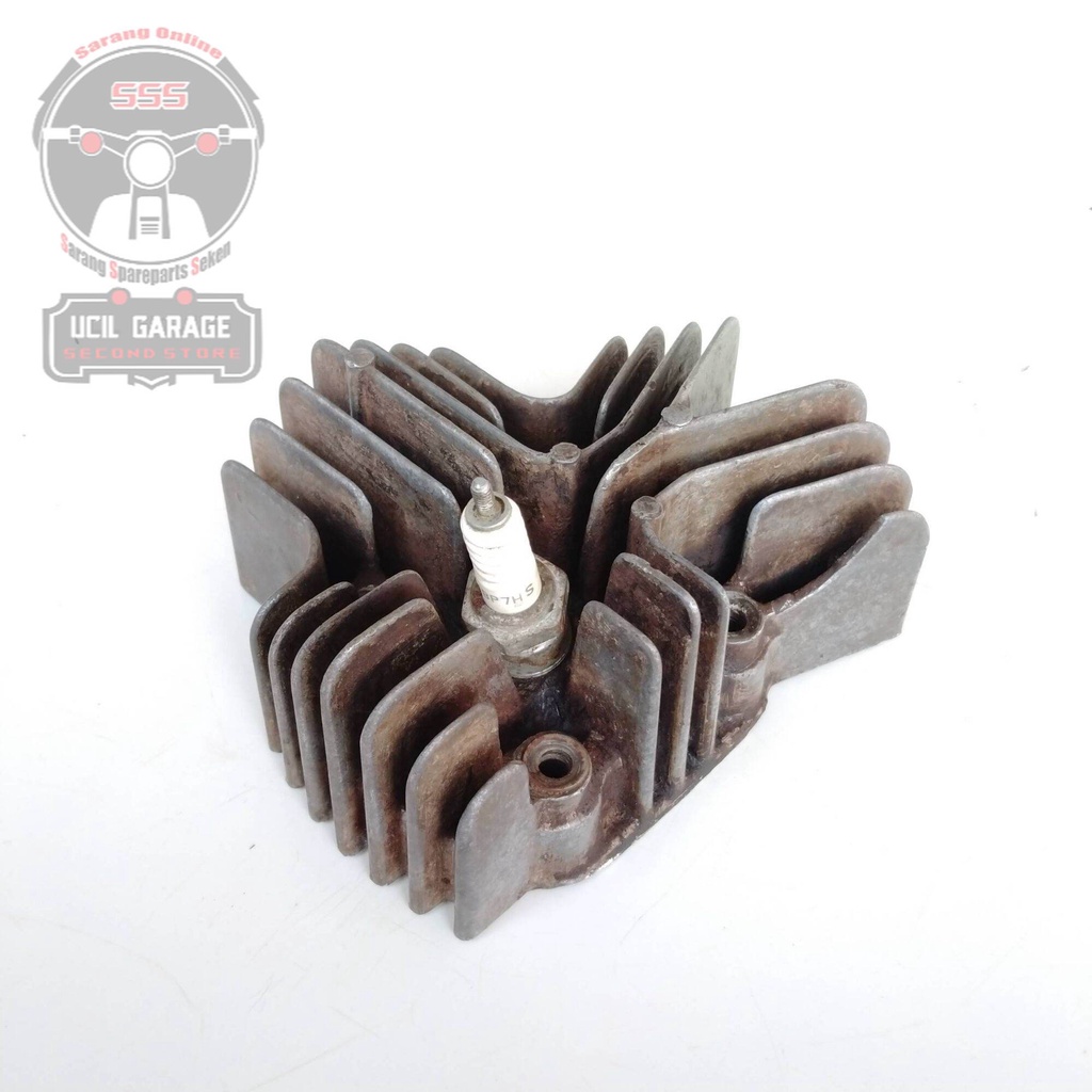CYLINDER HEAD SUZUKI FR70 JAMBUL ORIGINAL DEKSEL SUZUKI FR 70 JAMBUL SEKEN ASLI ORIGINAL