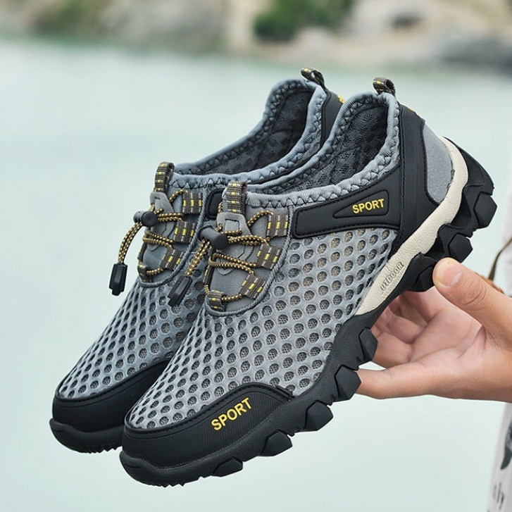 Sepatu sneaker K12 olahraga pria import/sepatu gunung pria import/sepatu hiking pria/sepatu - Sneakers Terbaru 2023 Musim Semi dan Musim Panas Outdoor River Tracing Sepatu Hiking Olahraga Outdoor