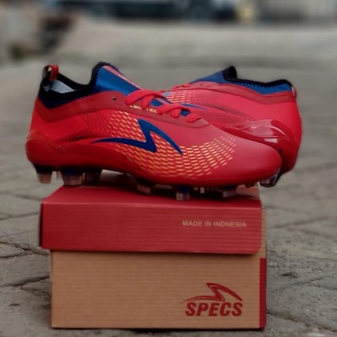 Sepatu Bola Specs Accelerator Lightspeed II Color Red and Blue