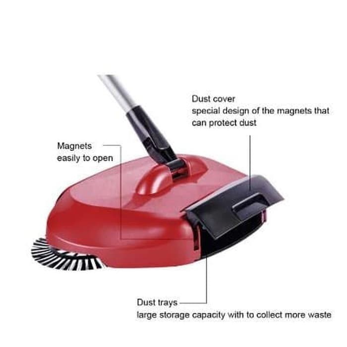 Magic Broom  Sapu Magic  Rotating Broom  Sapu Automatis