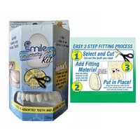 Instant Smile Temporary Tooth Kit Replace A Missing Tooth In Minutes