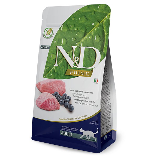 N&D GRAINFREE FOR ADULT CAT 1.5 KG - MAKANAN KUCING