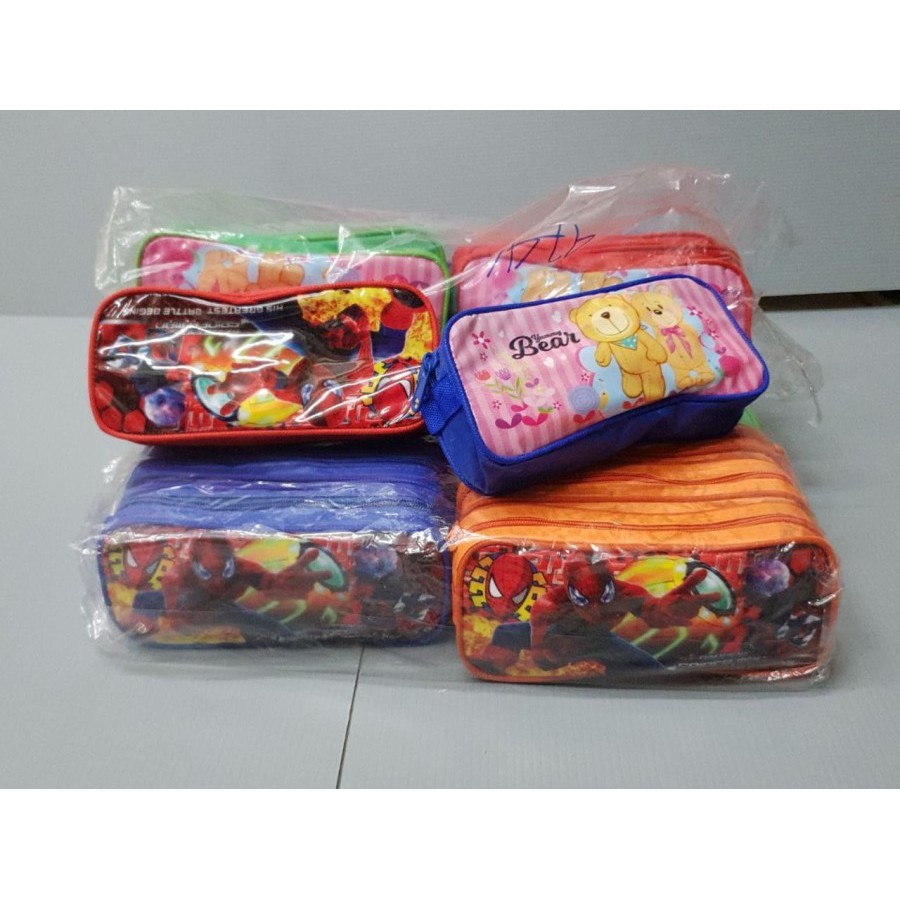 

BOX PENSIL SLETING GAMBAR TANPA KANTONG | TEMPAT PENSIL