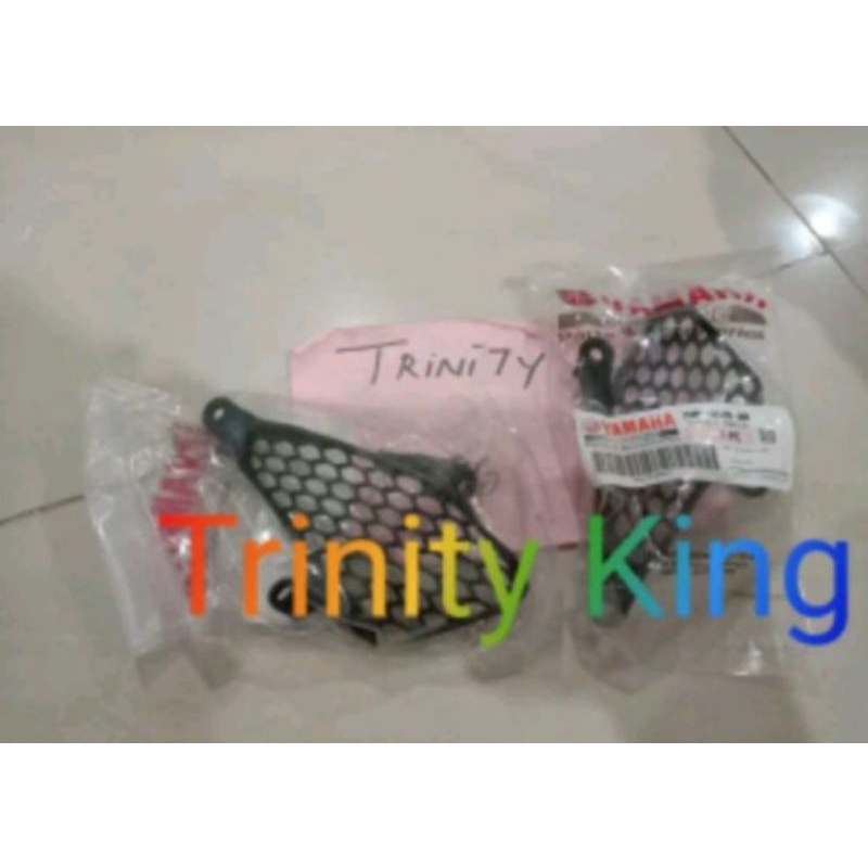 Grill Air Intake Sirip cover lubang sayap samping tangki Yamaha Byson FI Original