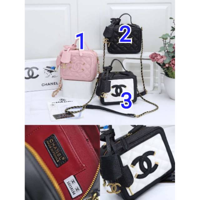 Tas Wanita Chanel vanity small semprem