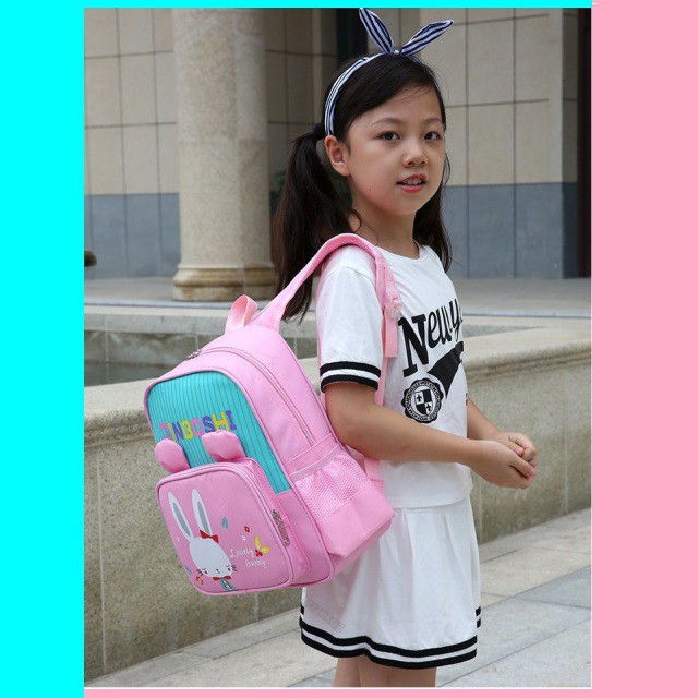 BDKR_TAS - TAS RANSEL ANAK PEREMPUAN RABBIT JINBOSHI TAS SEKOLAH ANAK PG PAUD TK SD SMP TAS NGAJI LES MURAH Tas ransel anak karakter JINBOSHI tas sekolah tas travelling bisa cod