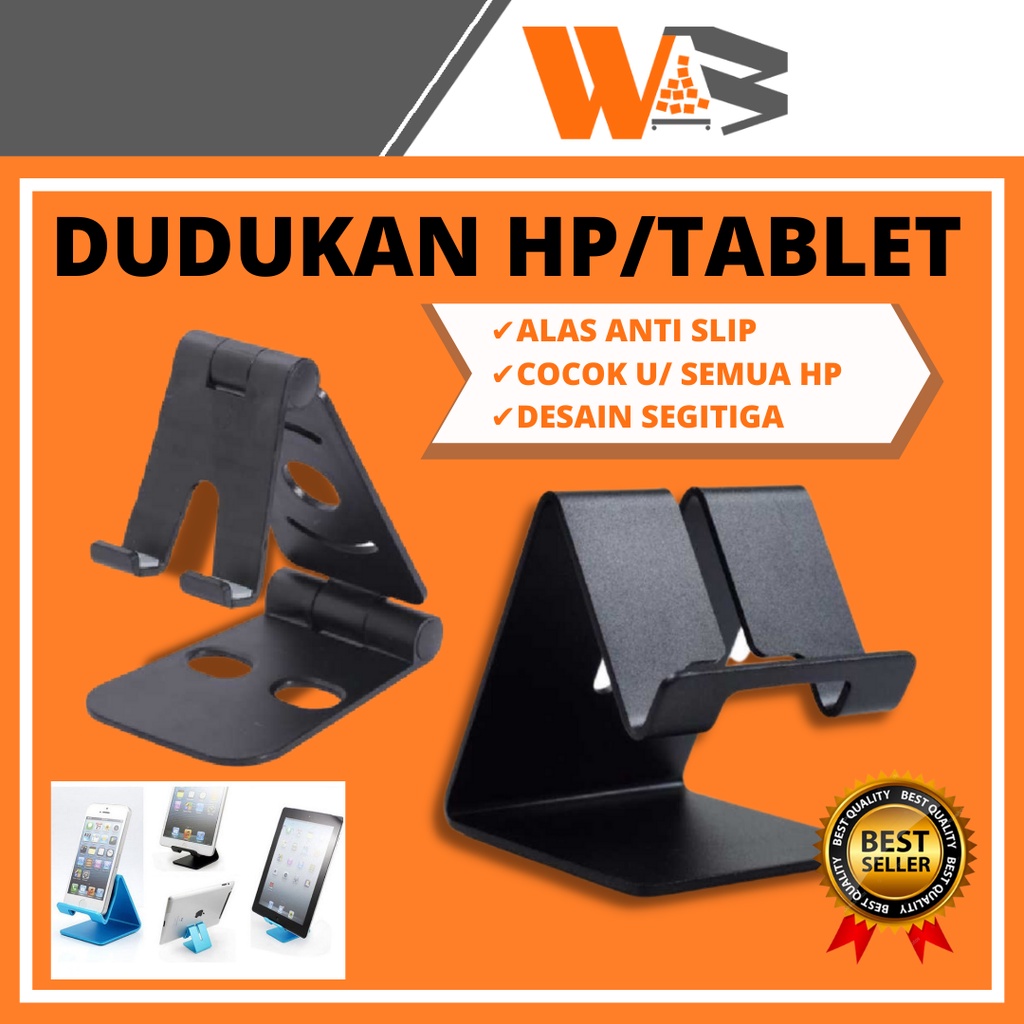 COD Stand Holder Hp Phone Holder Tempat Dudukan Hp Sandaran Tempat Hp Handphone Di Meja Aksesoris Hp C86