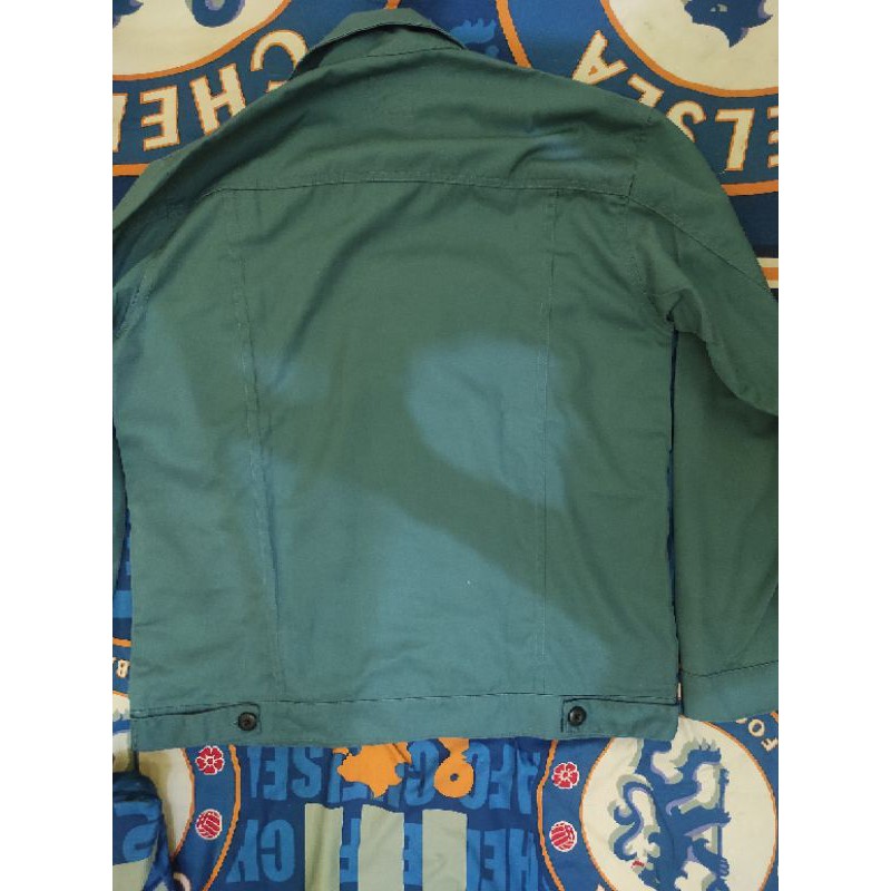 jaket canvas/trucker roughneck tosca