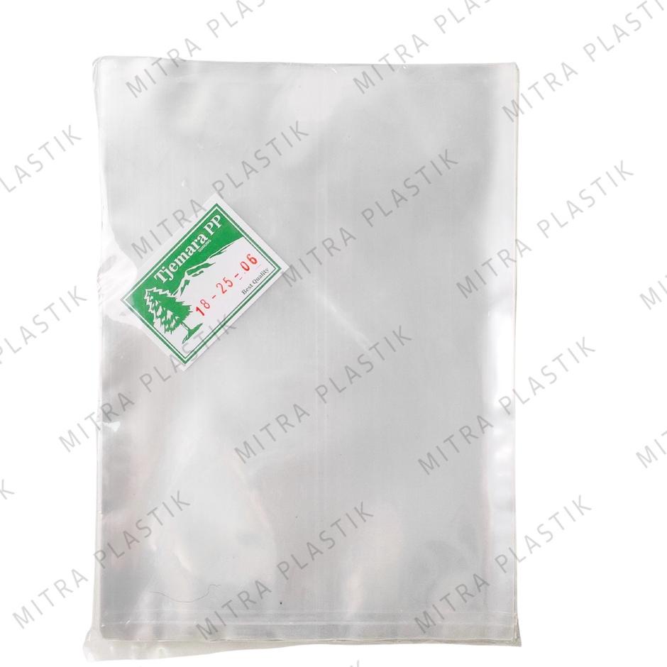 

[KODE PQND7] Plastik PP Lebar 18 Tebal 06 18x25 18x30 18x35 Kantong Bening Transparan Snack