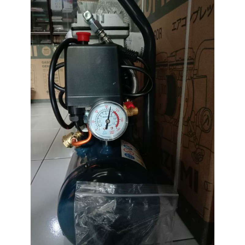 paket kompresor izumi siap pakai komplit spet liprro ,selang,coupler