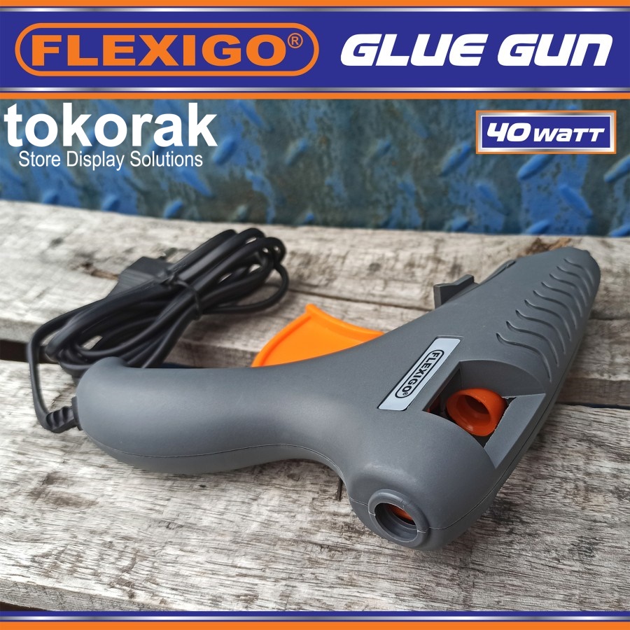 LEM TEMBAK GLUE GUN PRO 40 WATT FLEXIGO - LEM BAKAR