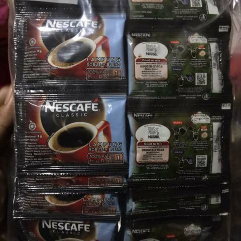 

Nescafe Classic 1 renceng 10x2gr