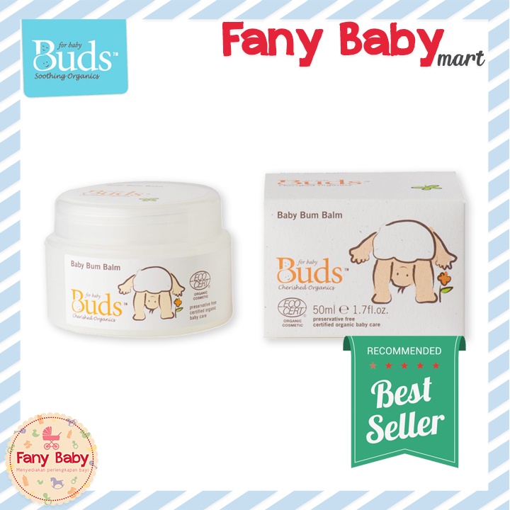 BUDS BABY BUM BALM 50ML