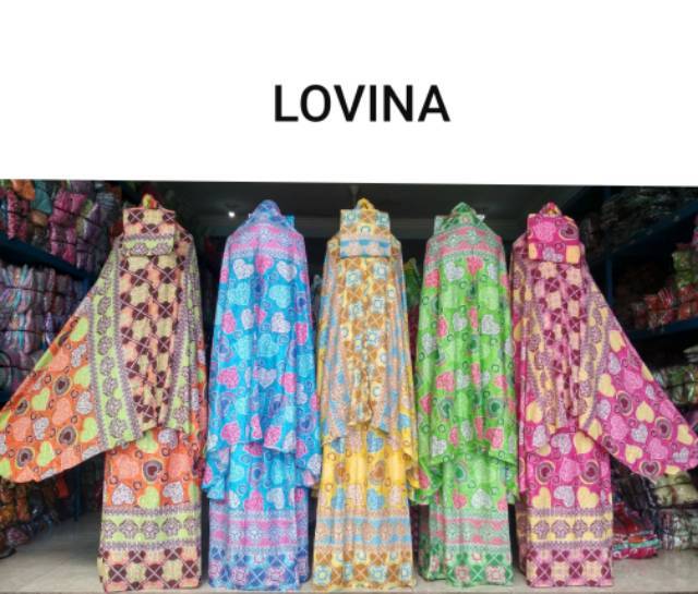 MUKENA DEWASA RANDOM MIX MOTIF RAYON BALI