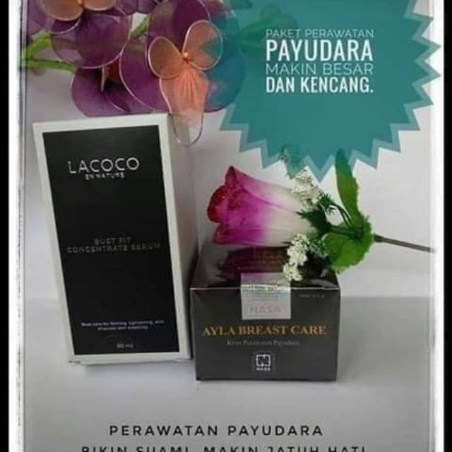 [ NASA ] PAKET MONTOK / Paket Pembesar Payudara Dan Bokong / LACOCO BUSFIT/ CREAM AYLA