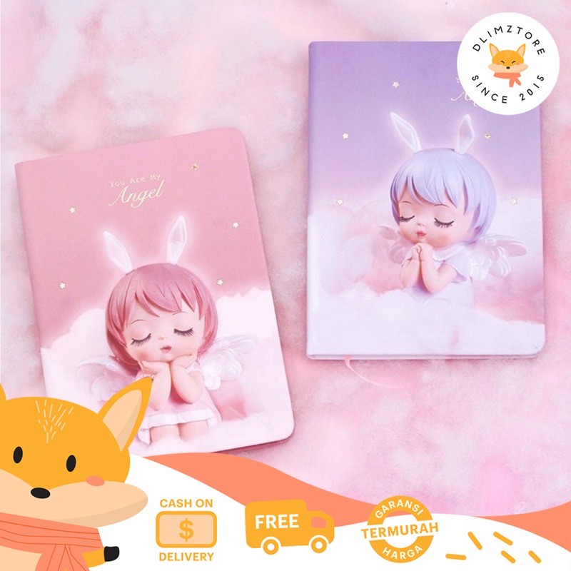 

[DZ] ST323 - Set Buku Tulis Notebook Karakter Angel