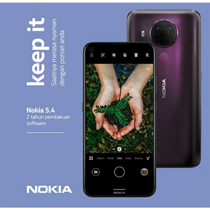Nokia 5.4 Ram 6/64Gb Garansi Resmi 1 Tahun