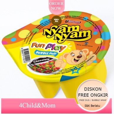 

Nyam Nyam Coklat Snack Cemilan Makanan Ringan 132gr