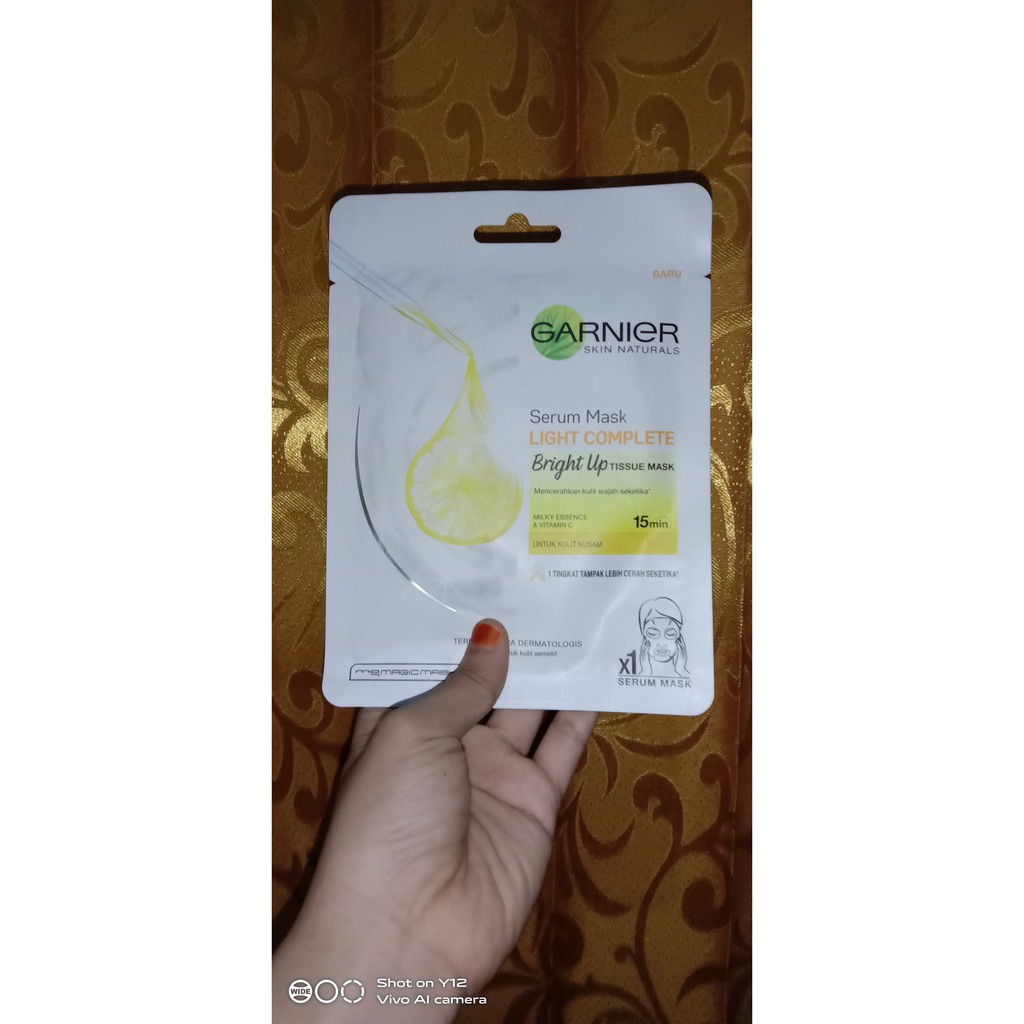 Masker Garnier bright stuff 32g
