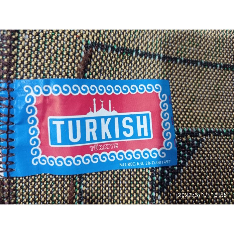 Sajadah Muka INTEKSA &amp; Turki TURKISH | Sajadah Mini | Sajadah Kecil Traveling